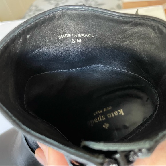 kate Spade New York Tracee Leather Bow Bootie - Picture 8 of 11